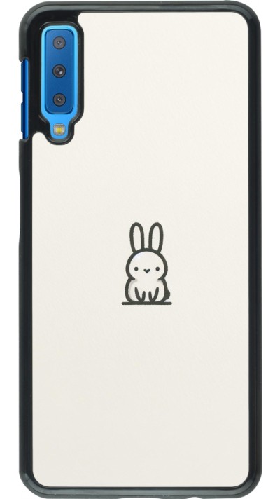 Coque Samsung Galaxy A7 - Minimal bunny cutie