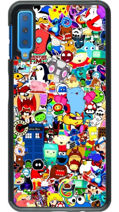 Coque Samsung Galaxy A7 - Mixed cartoons