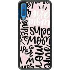 Samsung Galaxy A7 Case Hülle - Mom 2024 Super mom