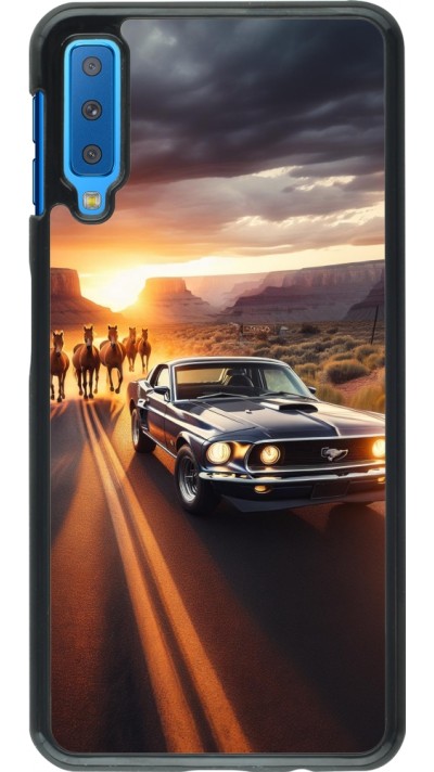 Samsung Galaxy A7 Case Hülle - Mustang 69 Grand Canyon