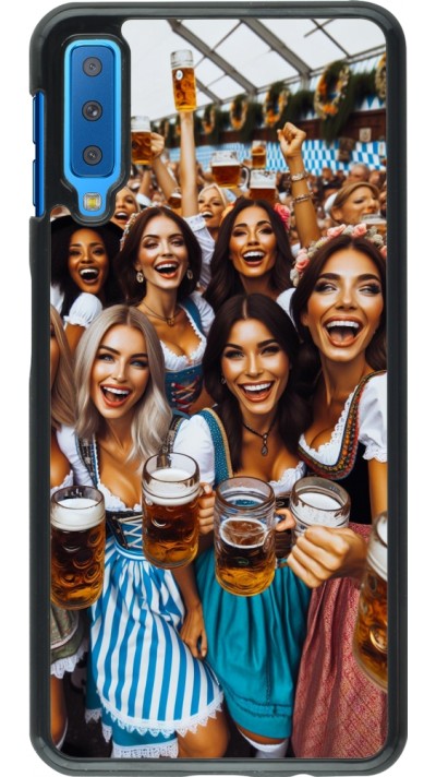 Samsung Galaxy A7 Case Hülle - Oktoberfest Frauen