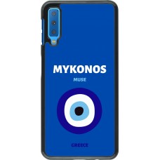 Samsung Galaxy A7 Case Hülle - Pop Summer Destination Mykonos