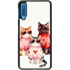Coque Samsung Galaxy A7 - Saint Valentines Day 26 Cat Love
