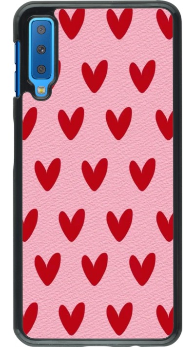 Coque Samsung Galaxy A7 - Saint Valentines Day 26 Pattern heart