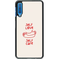Samsung Galaxy A7 Case Hülle - Saint Valentines Day 26 Self love self care