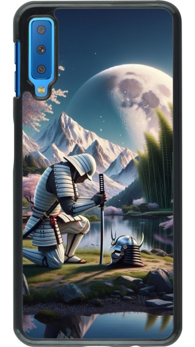 Coque Samsung Galaxy A7 - Samurai Katana Lune