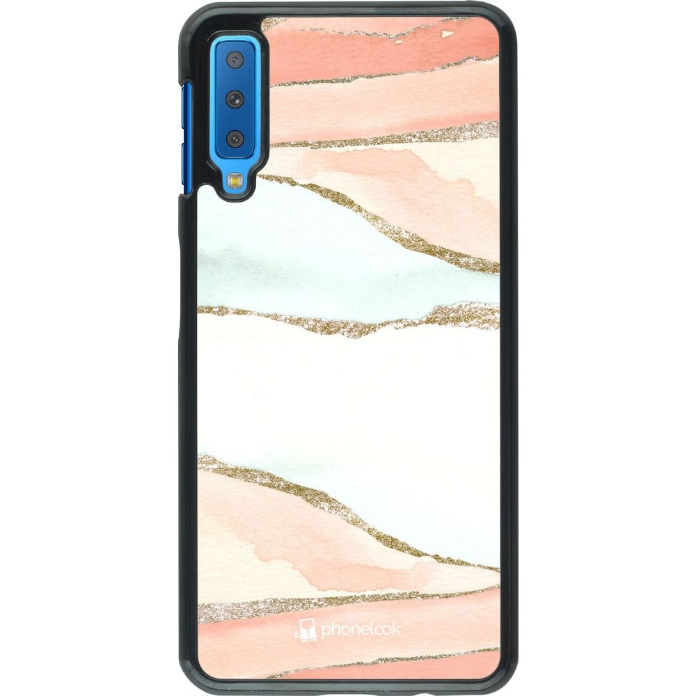 Coque Samsung Galaxy A7 - Shimmering Orange
