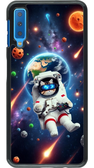 Coque Samsung Galaxy A7 - VR SpaceCat Odyssey