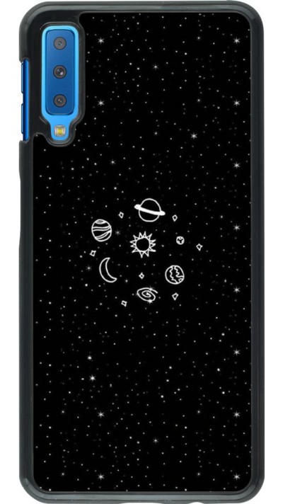 Coque Samsung Galaxy A7 - Space Doodle