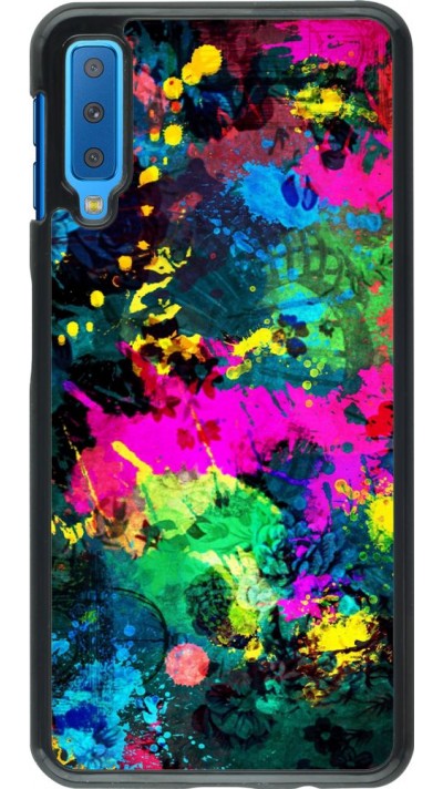 Coque Samsung Galaxy A7 - splash paint