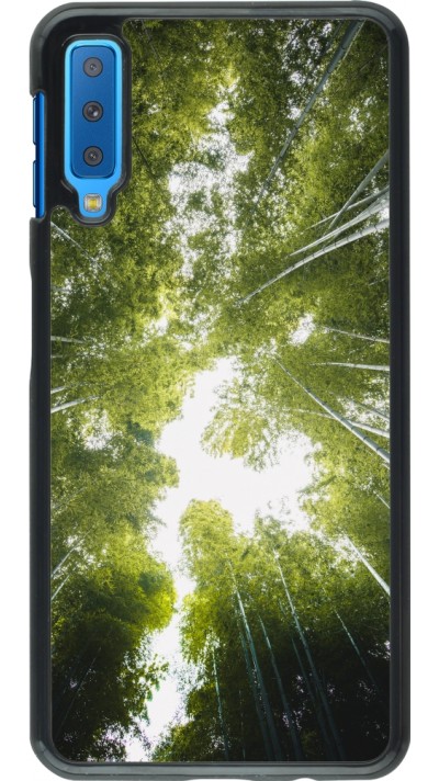 Coque Samsung Galaxy A7 - Spring 23 forest blue sky