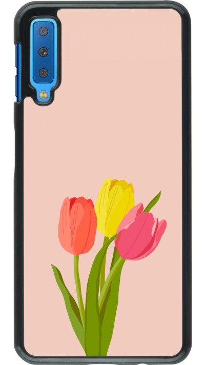 Coque Samsung Galaxy A7 - Spring 23 tulip trio