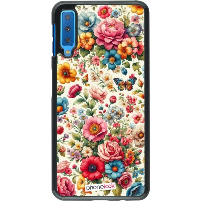 Coque Samsung Galaxy A7 - Spring 25 printemps fleuri