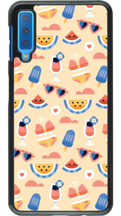 Samsung Galaxy A7 Case Hülle - Pattern Summer 2026