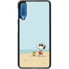Samsung Galaxy A7 Case Hülle - Snoopy on the beach Summer 2026