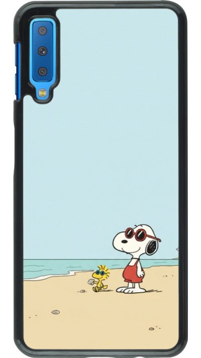 Samsung Galaxy A7 Case Hülle - Snoopy on the beach Summer 2026