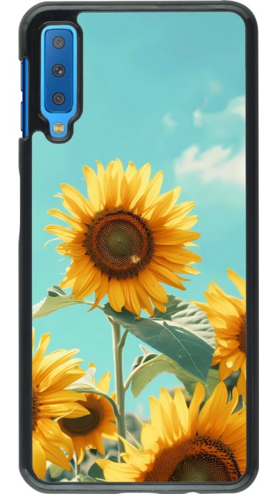 Samsung Galaxy A7 Case Hülle - Sunflowers Summer 2026