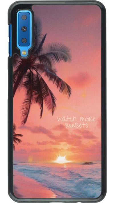 Samsung Galaxy A7 Case Hülle - Watch more sunsets Summer 2026