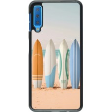 Samsung Galaxy A7 Case Hülle - Summer surfboard 2025