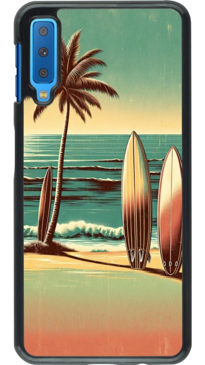 Samsung Galaxy A7 Case Hülle - Surf Paradise