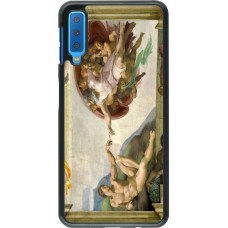 Coque Samsung Galaxy A7 - Tableau art - La Création d’Adam - Michel-Ange