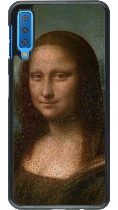 Coque Samsung Galaxy A7 - Tableau art - La Joconde - Léonard de Vinci