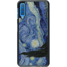 Coque Samsung Galaxy A7 - Tableau art - La Nuit étoilée - Van Gogh
