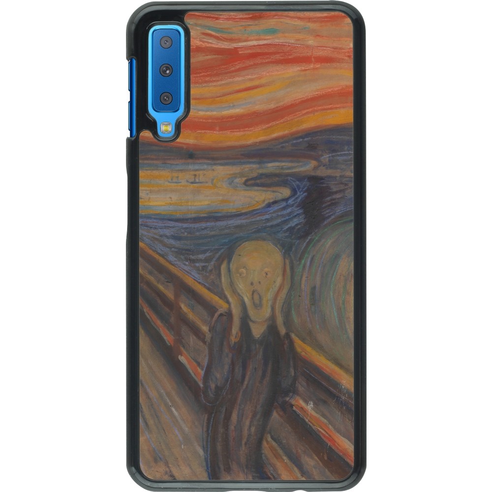 Coque Samsung Galaxy A7 - Tableau art - Le Cri - Edvard Munch