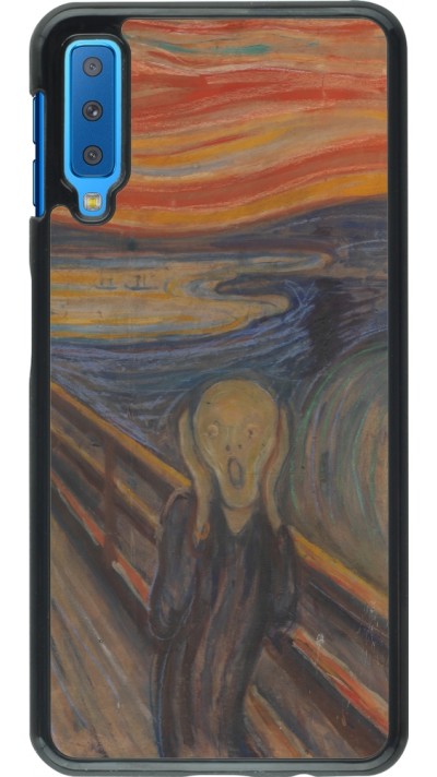 Coque Samsung Galaxy A7 - Tableau art - Le Cri - Edvard Munch