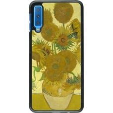 Coque Samsung Galaxy A7 - Tableau art - Les Tournesols - Van Gogh