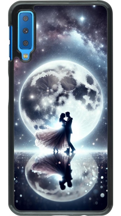 Coque Samsung Galaxy A7 - Valentine 2024 Love under the moon