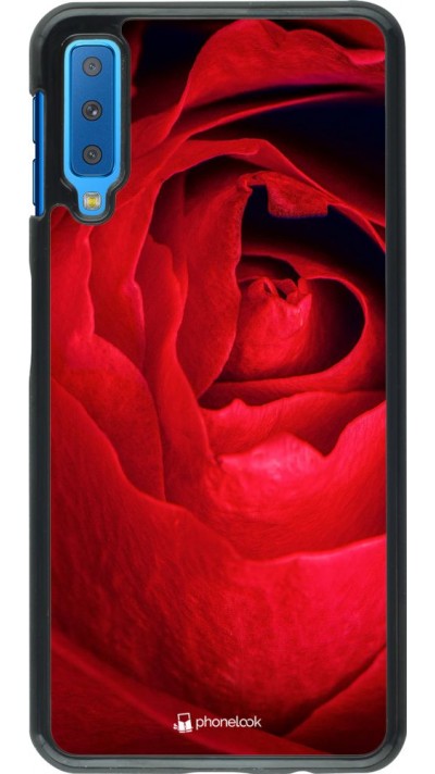 Hülle Samsung Galaxy A7 - Valentine 2022 Rose