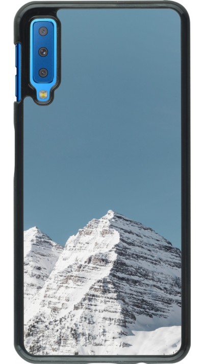 Coque Samsung Galaxy A7 - Winter 22 blue sky mountain