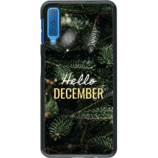 Samsung Galaxy A7 Case Hülle - Winter 25 Winter hello december