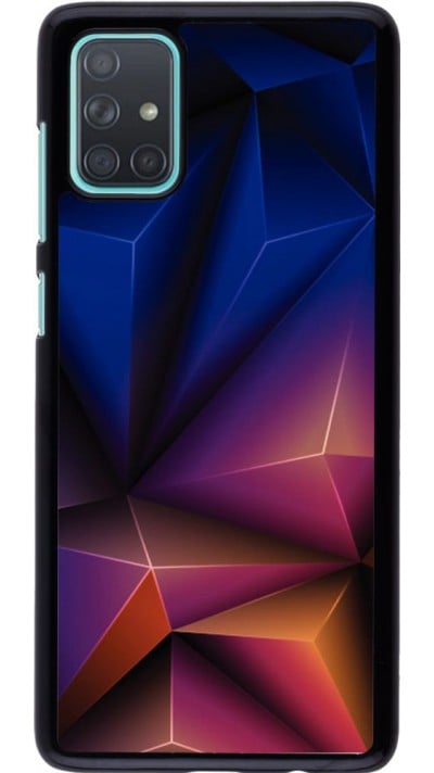 Coque Samsung Galaxy A71 - Abstract Triangles 
