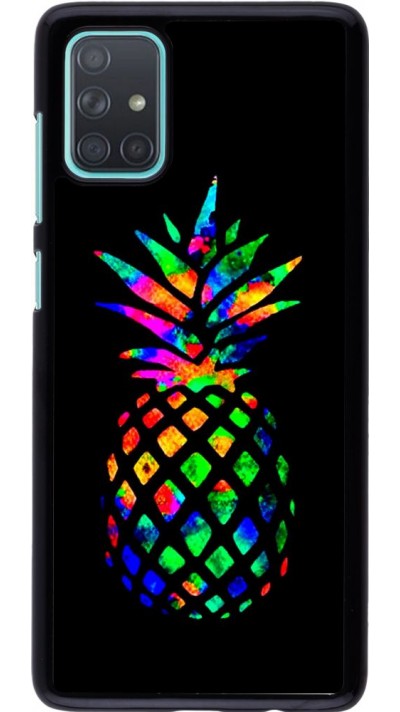 Coque Samsung Galaxy A71 - Ananas Multi-colors