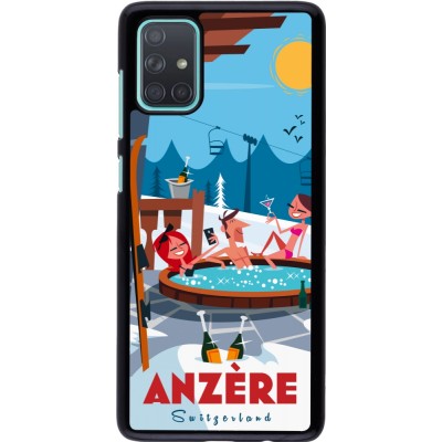 Coque Samsung Galaxy A71 - Anzère Mountain Jacuzzi