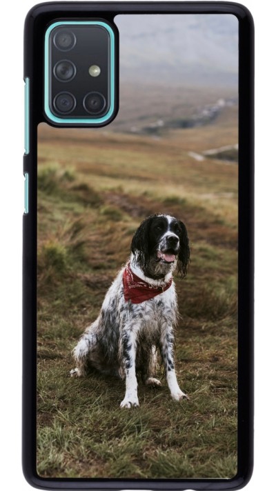 Coque Samsung Galaxy A71 - Autumn 22 happy wet dog