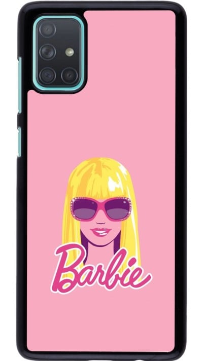 Samsung Galaxy A71 Case Hülle - Barbie Head