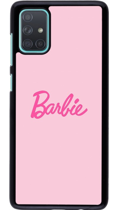 Samsung Galaxy A71 Case Hülle - Barbie Text
