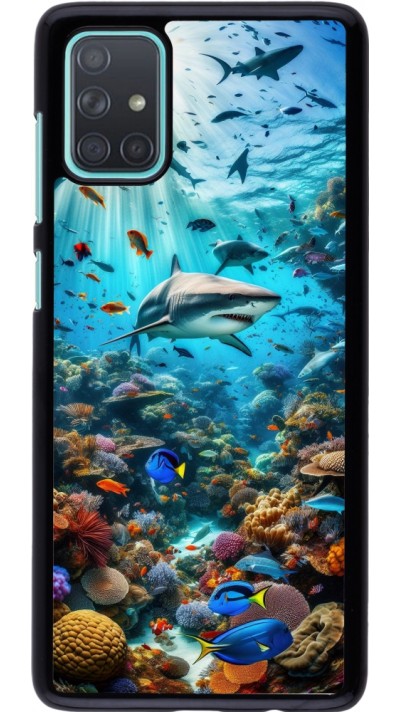 Samsung Galaxy A71 Case Hülle - Bora Bora Meer und Wunder