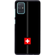 Samsung Galaxy A71 Case Hülle - Kanton CH schwarz