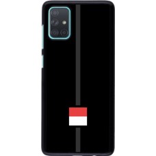 Samsung Galaxy A71 Case Hülle - Kanton SO schwarz