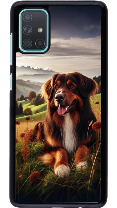 Coque Samsung Galaxy A71 - Chien Campagne Suisse