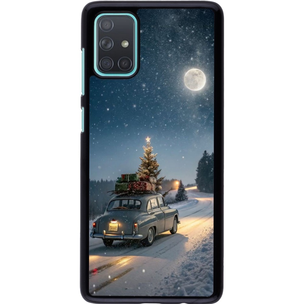 Coque Samsung Galaxy A71 - Christmas 25 Car with Tree Xmas