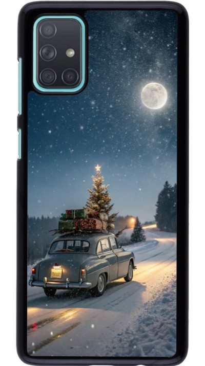 Coque Samsung Galaxy A71 - Christmas 25 Car with Tree Xmas
