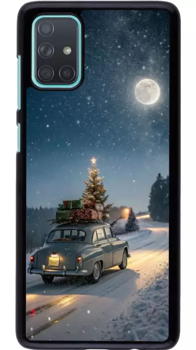 Coque Samsung Galaxy A71 - Christmas 25 Car with Tree Xmas