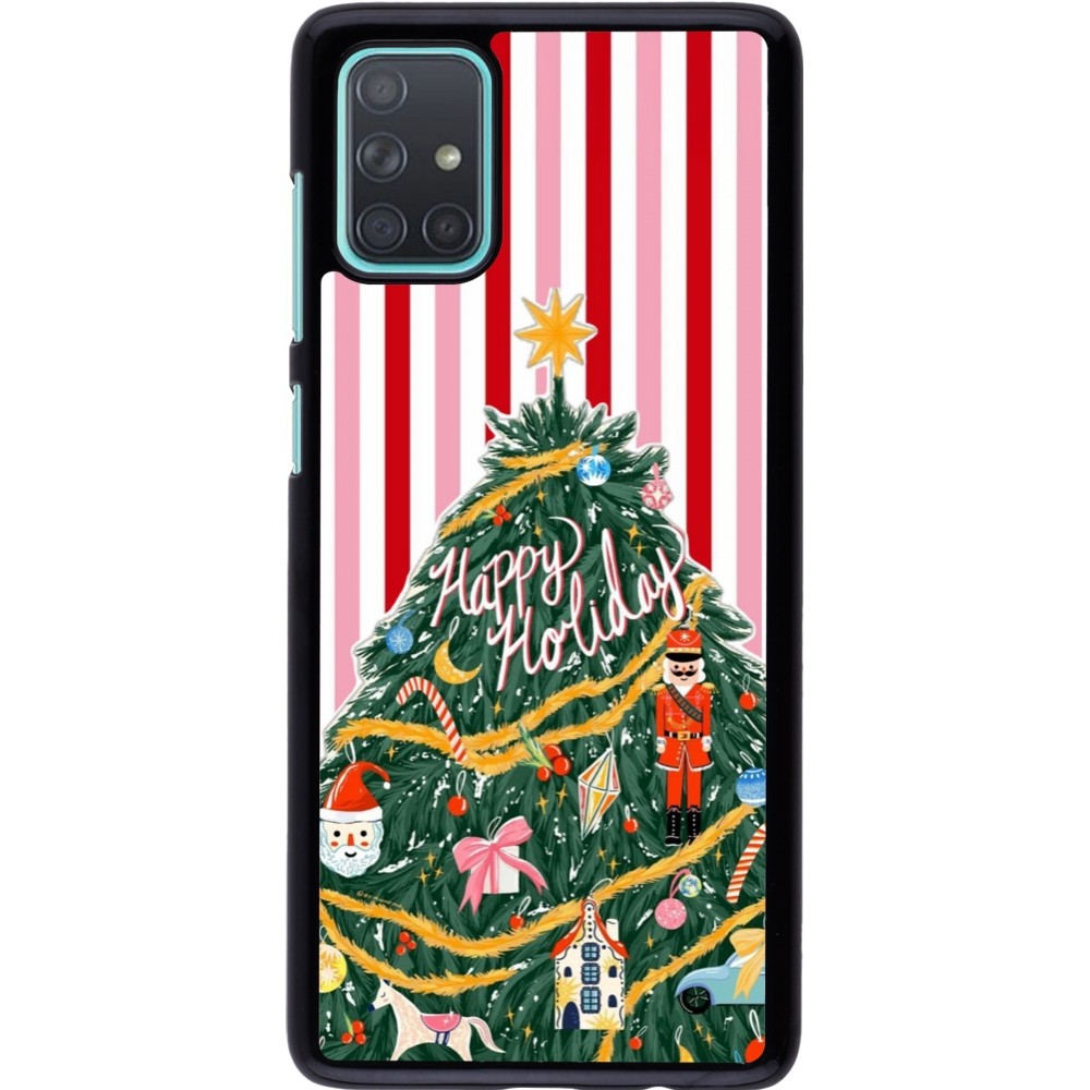 Coque Samsung Galaxy A71 - Christmas 25 Happy Holiday