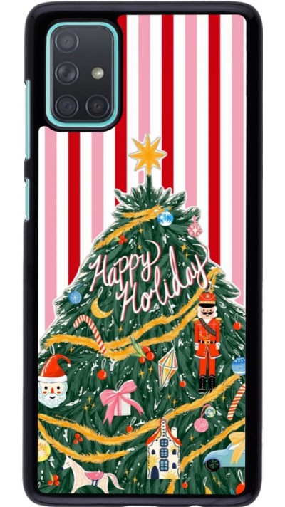 Coque Samsung Galaxy A71 - Christmas 25 Happy Holiday