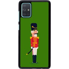 Coque Samsung Galaxy A71 - Christmas 25 Nutcracker Green